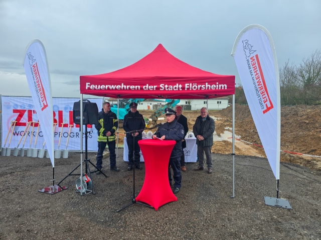 Spatenstich Neubau Feuerwehrhaus Wicker
