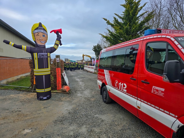 Spatenstich Neubau Feuerwehrhaus Wicker