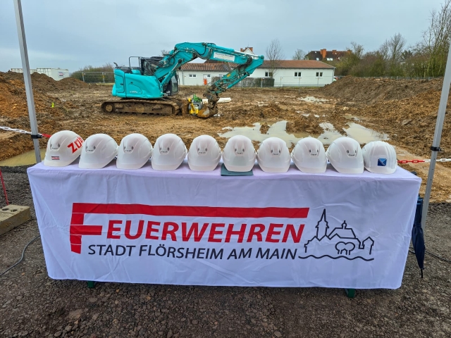 Spatenstich Neubau Feuerwehrhaus Wicker